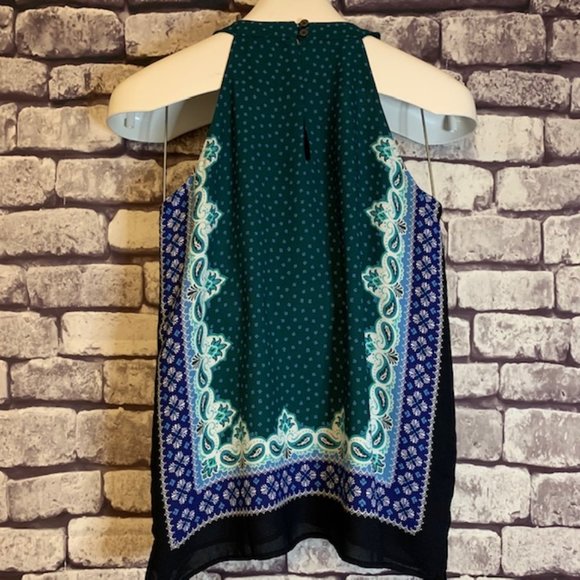 LOFT Fully Lined Sleeveless Blouse Size XS - Picture 5 of 8